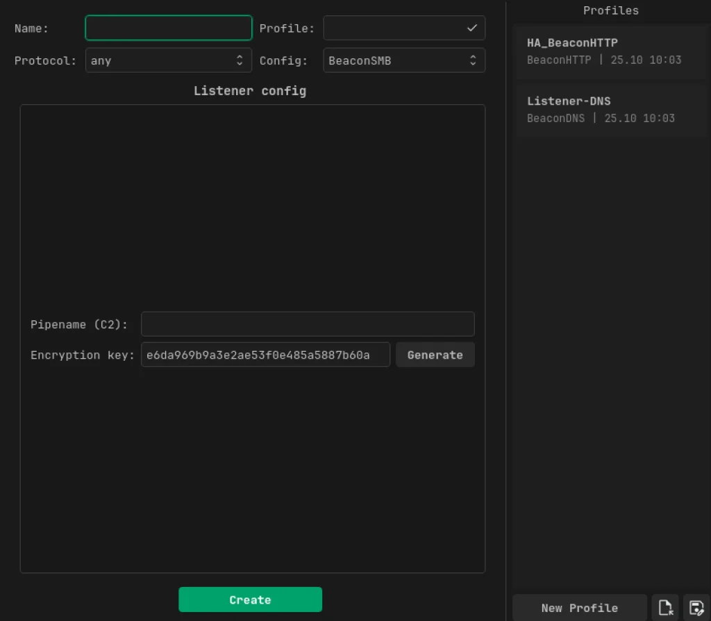 Adaptix C2 Architecture: Configuring Command & Control Listeners ...