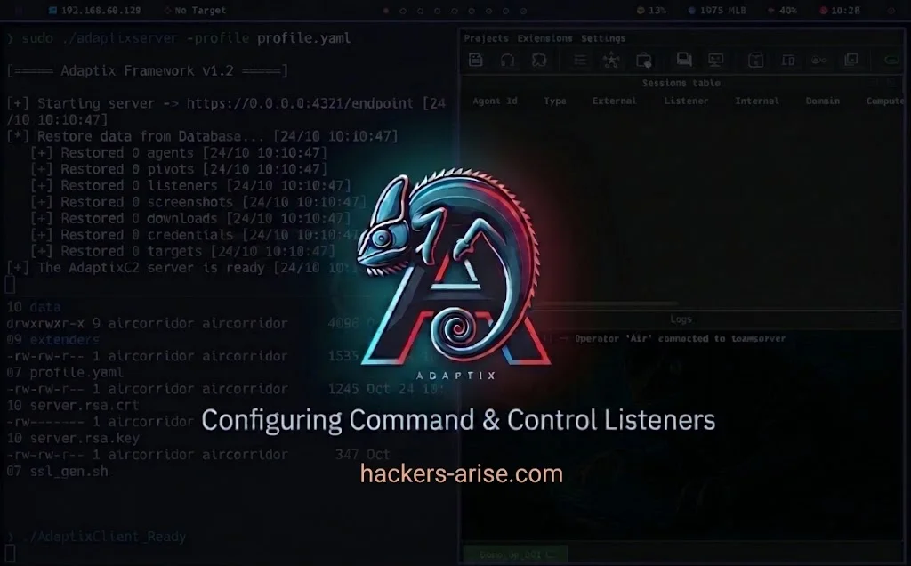Adaptix C2 Architecture: Configuring Command & Control Listeners ...